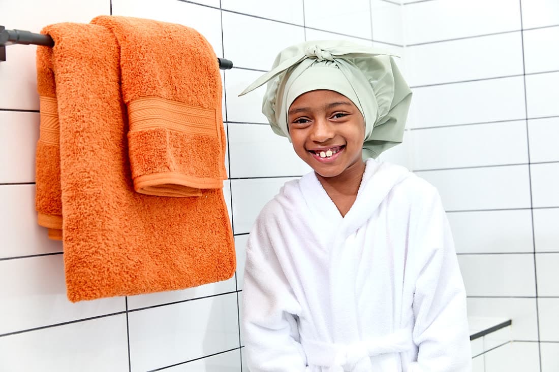Kids Shower Bonnet